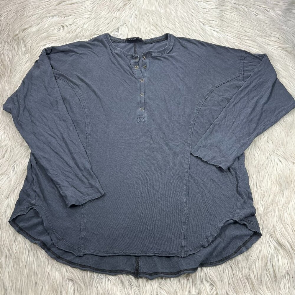 Urban Outfitters - Out from Under Oversized Henley Tee - Picture 1 of 9